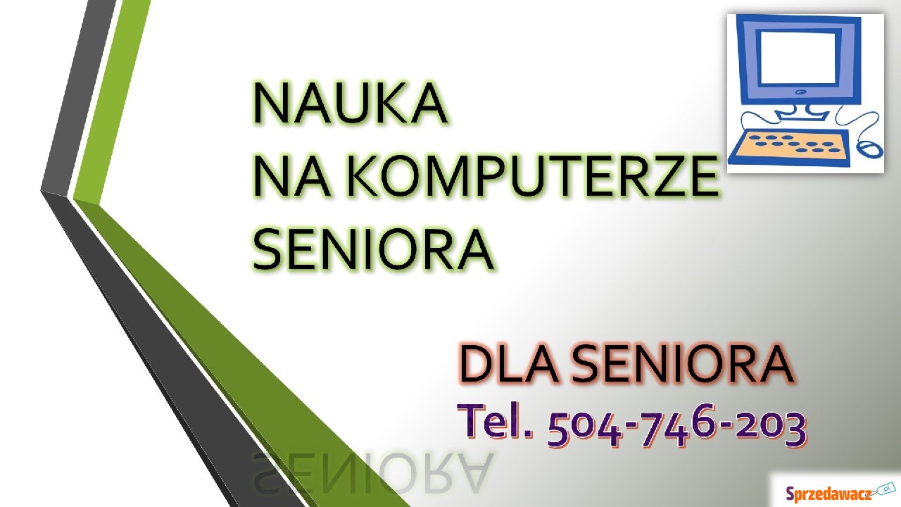 Nauka obsługi smartfona dla se...