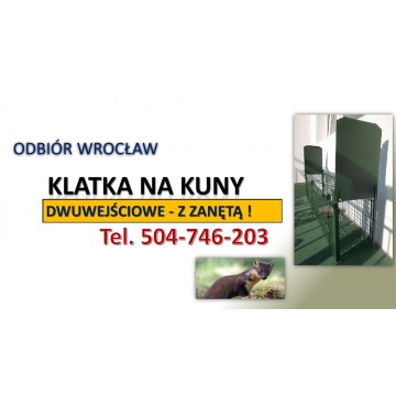 Żywołapka na kuny, cena, tel. 504-746-203, Od... - Pozostałe artykuły do... - Wrocław - zdjęcie 3