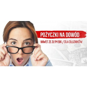 NOWOŚĆ- Pierwsza Pożyczka za Darmo !