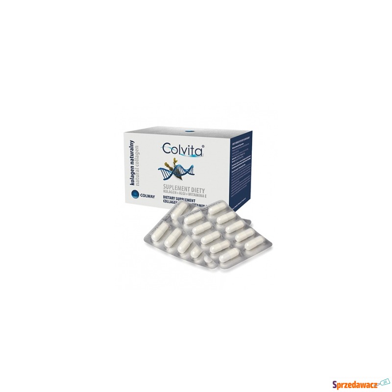 Colway suplement diety kolagen w tabletkach c... - Witaminy i suplementy - Żelice