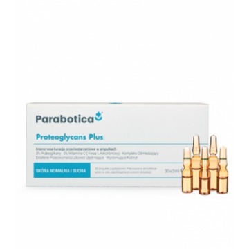 Parabotica intensywna pielęgnacja przeciwstarzeniowa w ampułkach proteoglicans plus - 30 x 2 ml dost