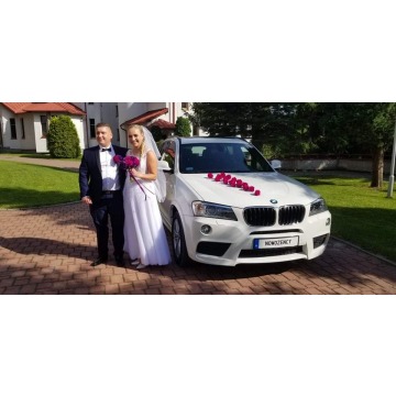 Białe Bmw do ślubu szklany dach auto samochód... - Wypożyczalnie - Kraków - zdjęcie 11