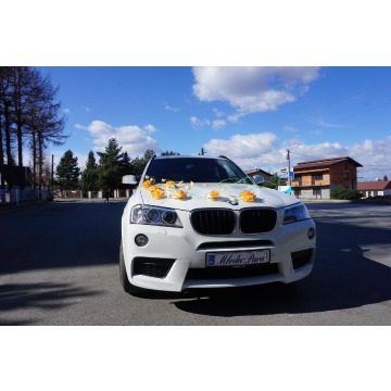 Białe Bmw do ślubu szklany dach auto samochód... - Wypożyczalnie - Kraków - zdjęcie 2