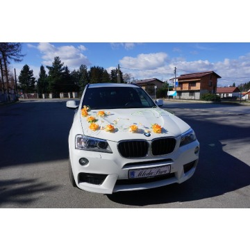 Białe Bmw do ślubu szklany dach auto samochód... - Wypożyczalnie - Kraków - zdjęcie 3