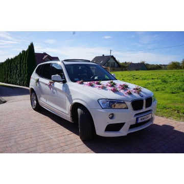 Białe Bmw do ślubu szklany dach auto samochód... - Wypożyczalnie - Kraków - zdjęcie 1