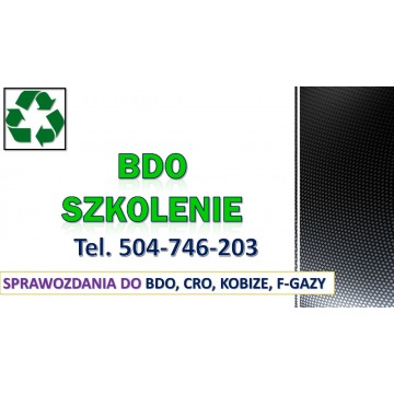 Szkolenie BDO,  tel. 504-746-203. Obsługa sys... - Usługi prawne - Wrocław - zdjęcie 3