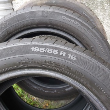 195x55x16 lato  Continental - Opony do aut osobowych - Bydgoszcz - zdjęcie 2