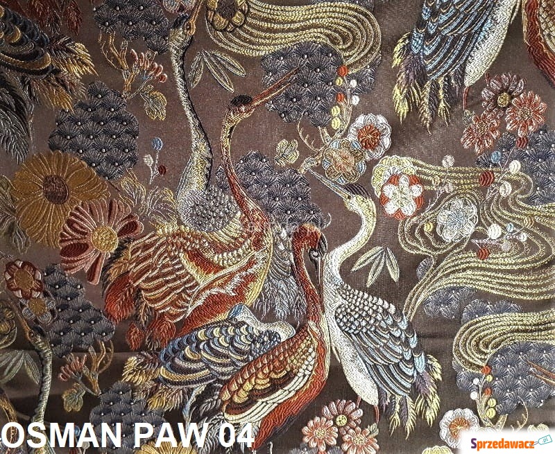 Osman Paw, tkanina obiciowa, m...
