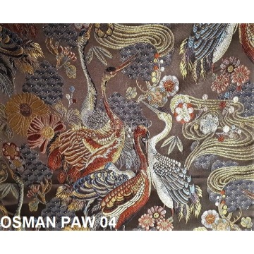 Osman Paw, tkanina obiciowa, meblowa, żakardowa