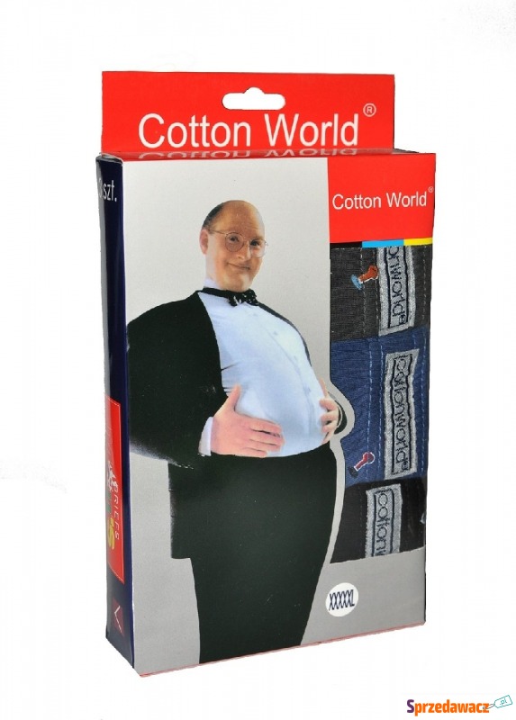 Slipy cotton world a'3 4xl-6xl rozmiar: 6xl,... - Slipy, bokserki - Zgierz